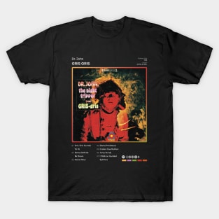 Dr. John - Gris Gris Tracklist Album T-Shirt
